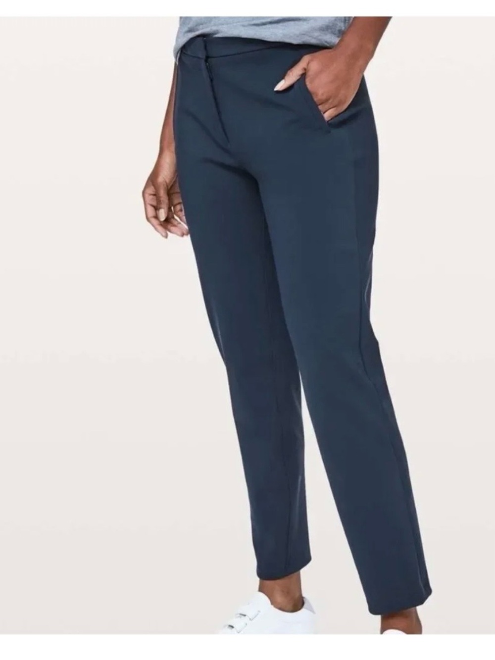lululemon athletica Navy Straight-Leg Performance Pants